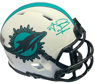 Tua Tagovailoa Autographed Miami Dolphins Lunar Mini Helmet