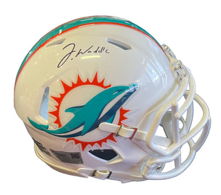 Jaylen Waddle Autographed Miami Dolphins Speed Mini Helmet (Fanatics)