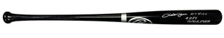 Pete Rose "4256 & Hit King" Autographed Rawlings Big Stick Black Bat (JSA)