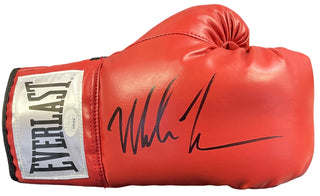 Mike Tyson Autographed Red Everlast Right Boxing Glove (JSA)