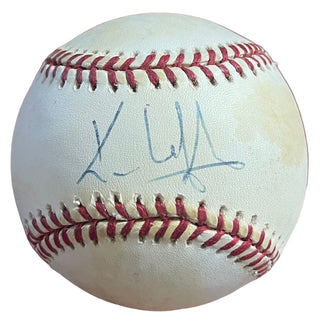 Kenny Lofton Autographed Official National League Baseball (JSA)