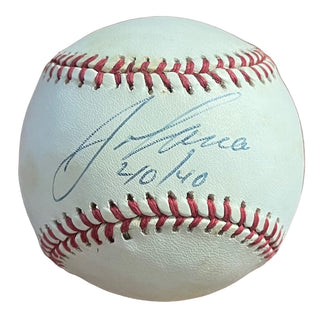 Jose Canseco "40/40" Autographed Official American League Baseball (JSA)