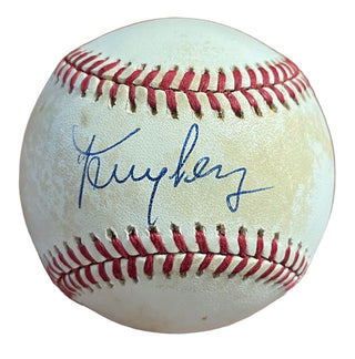 Tony Perez Autographed Official National League Baseball (JSA)