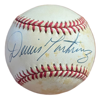 Dennis Martinez Autographed Official American League Baseball (JSA)