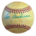 Lou Boudreau Autographed Official National League Charles Feeney Baseball (JSA)