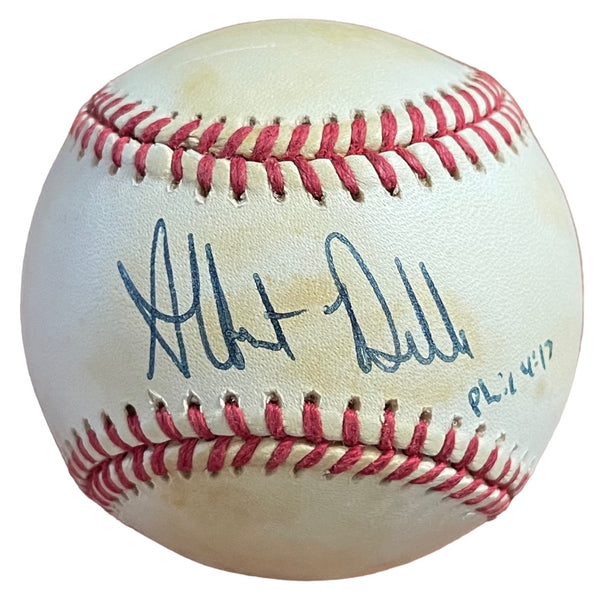 Albert Belle Autographed Official American League Baseball (JSA)