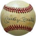 Mickey Mantle Autographed American League Bobby Brown Baseball (JSA)