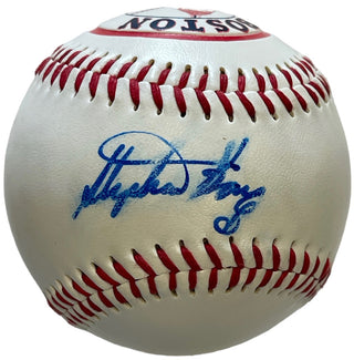 Stephen King American Author of Horror Signed Boston Red Sox Fotoball (JSA)