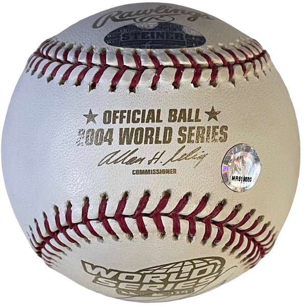 David Ortiz Signed 2004 World Series Official Major League Baseball (Steiner/MLB)