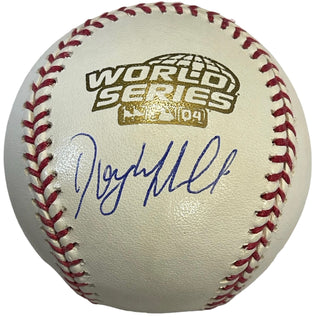 Doug Mirabelli Signed 2004 World Series Official Major League Baseball (Tristar/MLB)