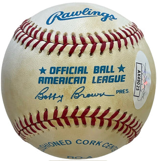 Juan Marichal Autographed Official American League Baseball (JSA)