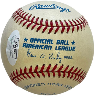 Alex Rodriguez Autographed Official American League Baseball (JSA)