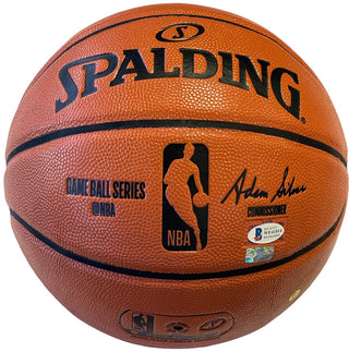 Allen Iverson Autographed Spalding Hybrid Basketball (Beckett)
