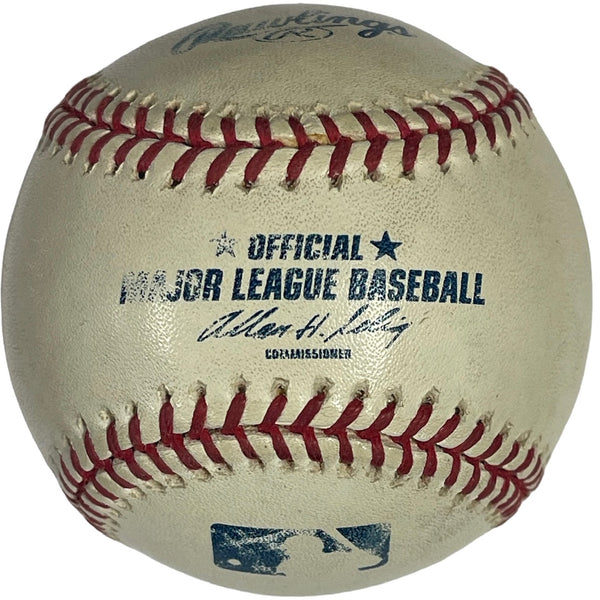 Yunel Escobar Brian McCann Autographed Official Major League Baseball
