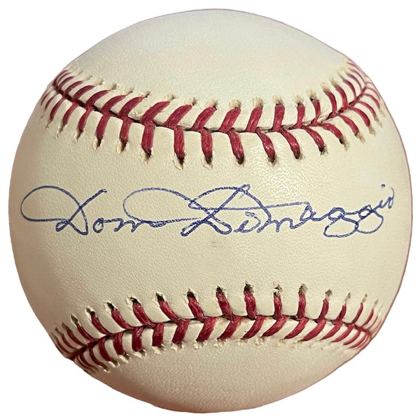 Dom DiMaggio Autographed Official Major League Baseball