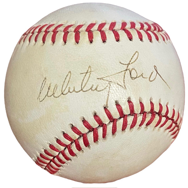 Whitey Ford - Autographed Signed Baseball