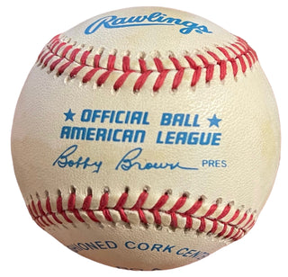 Hal Newhouser Autographed Official American League Baseball
