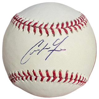 Christian Yelich Autographed Official Major League Baseball (MLB)