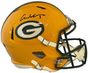 Christian Watson Autographed Green Bay Packers F/S Speed Helmet (Beckett)
