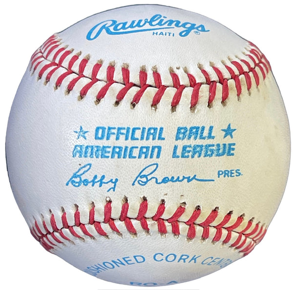 Brooks Robinson Autographed Official American League Baseball (JSA)