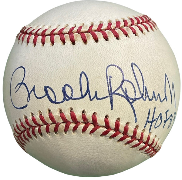 Brooks Robinson Autographed Baseball - Official Major League JSA