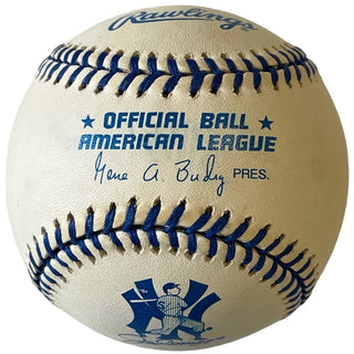 Ralph Houk "61 WSC" Autographed Official American League Baseball