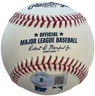 Raheem Mostert Autographed Official Major League Baseball (Beckett)