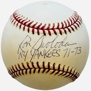 Ron Swoboda Autographed Official Major League Baseball (JSA)