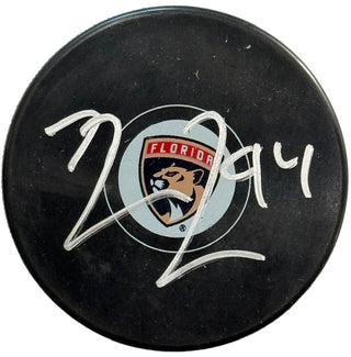 Ryan Lomberg Autographed Panthers Official Puck (JSA)
