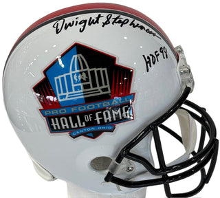 Dwight Stephenson Autographed Hall of Fame Helmet (JSA)