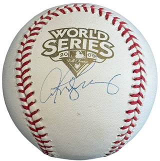 Alex Rodriguez Autographed 2009 World Series Baseball (Steiner/MLB)