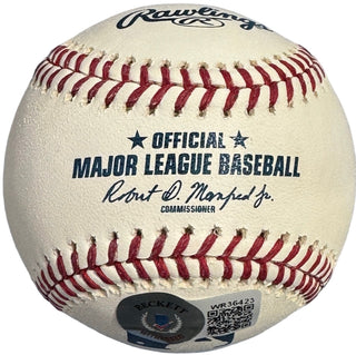 Adolis Garcia Autographed Official Major League Baseball (Beckett)
