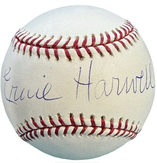 Ernie Harwell Autographed Official Major League Baseball (JSA)