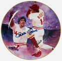 Pete Rose Autographed The Reigning Legend Plate