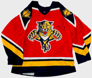 John Vanbiesbrouck Autographed Florida Panthers Authentic CCM Jersey (JSA)