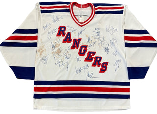 1993-94 Stanley Cup Champions New York Rangers Signed CCM Jersey (JSA)