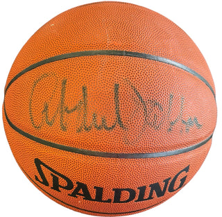 Abdul Jabbar Autographed Spalding All Surface Basketball (JSA)