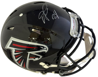 Devonta Freeman Autographed Atlanta Falcons Authentic Full Size Helmet (JSA)