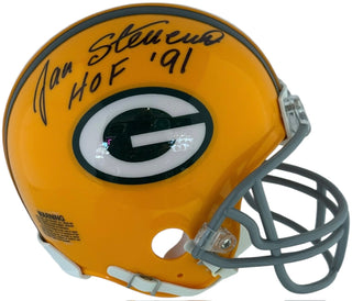 Jan Stenerud Autographed Packers Mini Helmet (JSA)