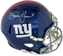 Daniel Jones Autographed Giants Speed Full Size Helmet (Beckett)