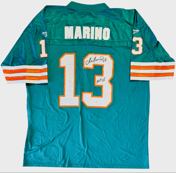 Dan Marino Signed Authentic Reebok Throwback XL Jersey (JSA)