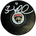 Brad Marchand Autographed Official Panthers Puck (JSA Witness/ Marchand Authentic)