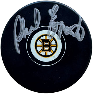 Phil Esposito Autographed Bruins Official Puck (JSA)