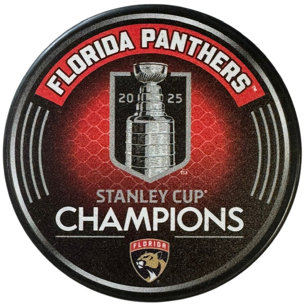 Florida Panthers 2025 Stannley Cup unsigned Official Licensed NHL Puck