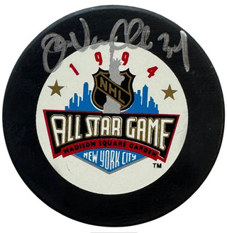 John Vanbiesbrouck 1994 All Star Game Autographed Official Game Puck