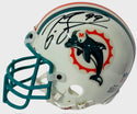 Jason Taylor Autographed Miami Dolphins Riddell Authentic Mini Helmet