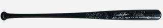 Derek Jeter Autographed Louisville Slugger P72 Black Bat 62/102 (JSA)
