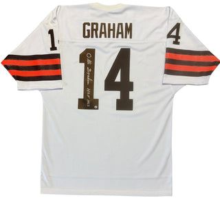 Otto Graham Autographed Cleveland Browns Jersey