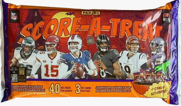 2025 Panini Score-A-Treat Halloween NFL Football Treat Bundle 40 Pack Box