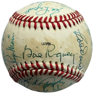 A.L. Cracker Jack Old Timers Autographed Baseball (Beckett)